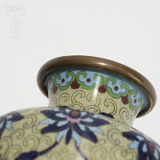 Nice couple of cloisonne vases - 6