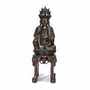 Figura de bronce “Buddha”, Dinastía Ming (1368-1644)
