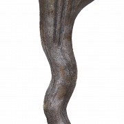 Kris indonesio de madera y metal, S.XIX - XX - 2