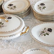Complete dinnerware- Porcelain Limoges - 4