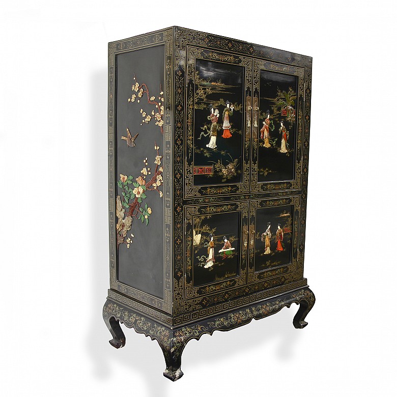 Lacquered wood sideboard, China, 20th century - 1