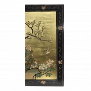 Chinese four-leaf folding screen, 20th century - 1