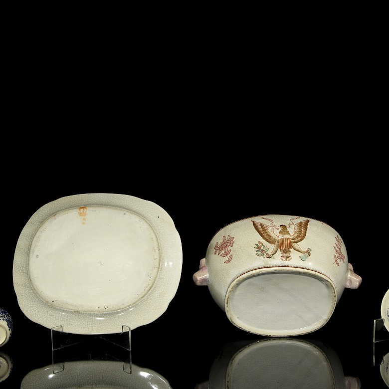 Porcelain set, Asia, 19th - 20th century - 4