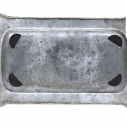 Art Nouveau pewter tray, pps.20th century