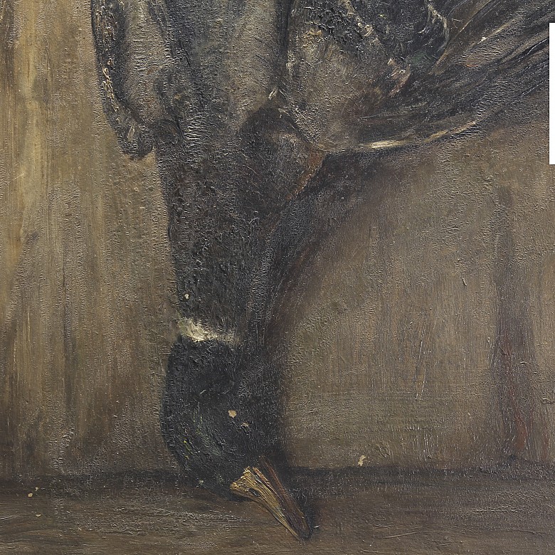 Mathilde Knoop-Spielhagen (1863 - 1904) Pair of hunting still lifes.
