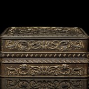 Carved wooden box, Qing Dynasty - 2