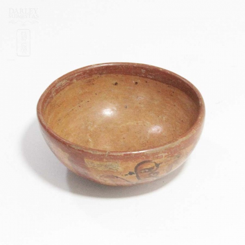 Maya polychrome vase - 5