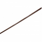 Bastón de madera con empuñadura de ágata, s.XX - 5