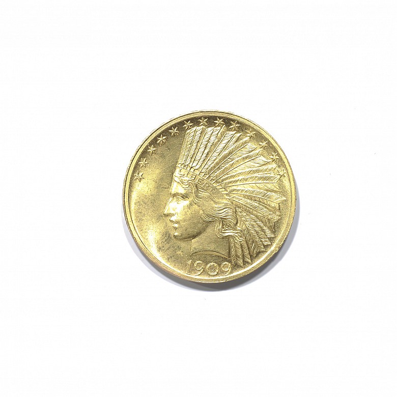 Moneda de oro 900 milésimas, Estados Unidos
