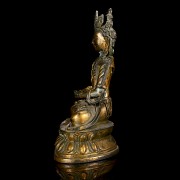 Bronze Amitayus Buddha, Tibet, Qing dynasty, 19th century