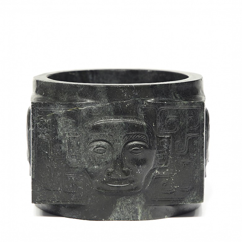 Cong de jade, dinastía Zhou