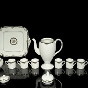 Juego para café, porcelana inglesa Wedgwood, S.XX - 4