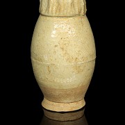 Urna o jarrón funerario cerámica vidriada con tapa, dinastía Song - 5