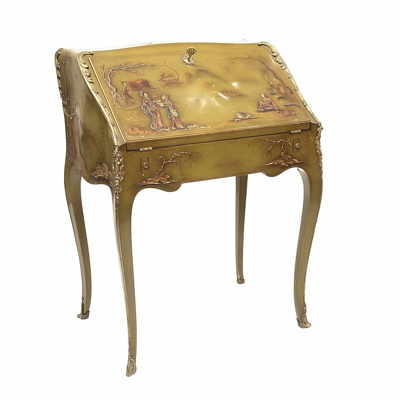 Lady's desk lacquered, 20th century