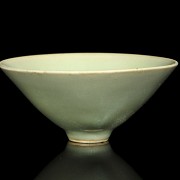 Celadon green ceramic bowl, Song style - 2