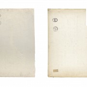 Fernand Durozé (1876-1961) Two drawings.