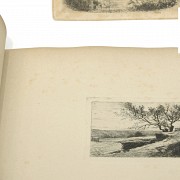 Carlos de Haes (1826 - 1898) Collection of etchings