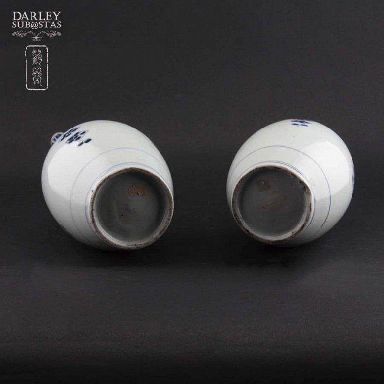 Japan porcelain vases couple S.XVIII - 2