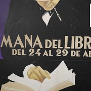 Federico Ribas Montenegro (1890 - 1952) Panel publicitario. Semana del libro Madrid, 1931. - 5