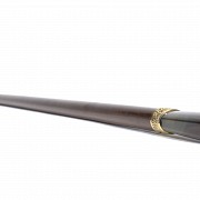 Wooden cane with agate handle, 20th century - 3