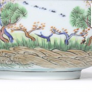 Cantonese porcelain bowl, 20th century - 4