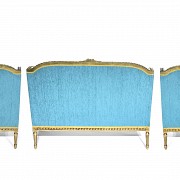 Louis XVI style triplet. 20th century