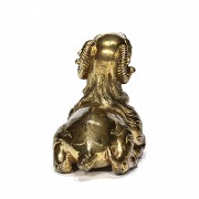 Gilded bronze figure 