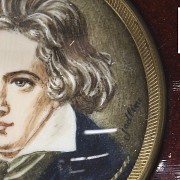Miniature of Ludwig van Beethoven, early 20th century - 3