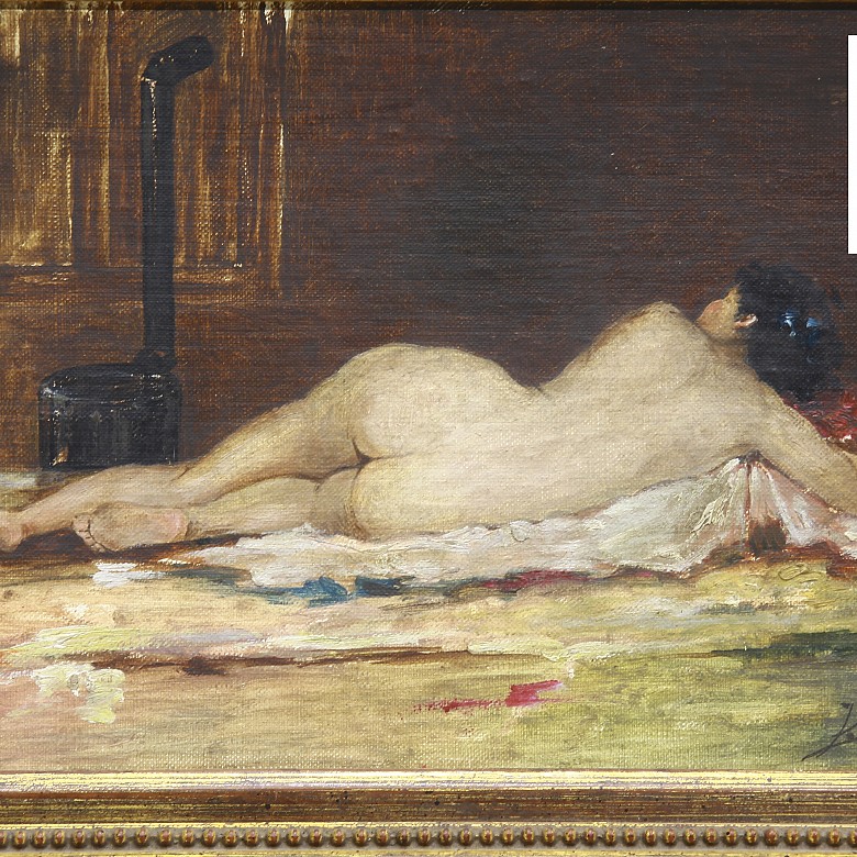 Juan García Miralles (1952) “Desnudo femenino”