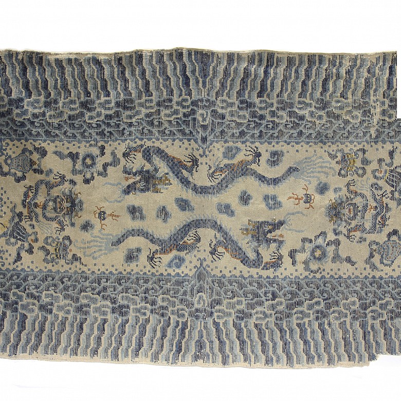 Chinese rug, late 19th century.
