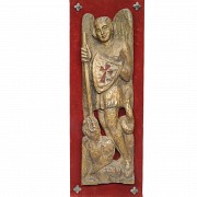 Decorative carving in medieval style, 20th century - 1