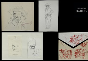Eustaquio Segrelles del Pilar (1936) Colección de bocetos, 1996 - 1999