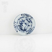 Plato de porcelana china, S.XVIII