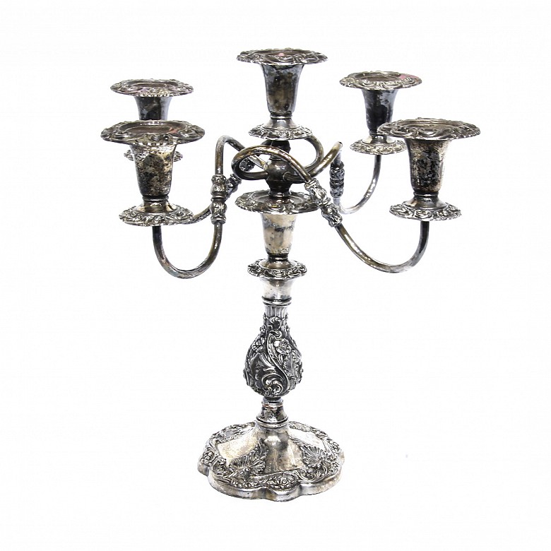 Candlestick from Sheffield Silver Co, USA, 20th century