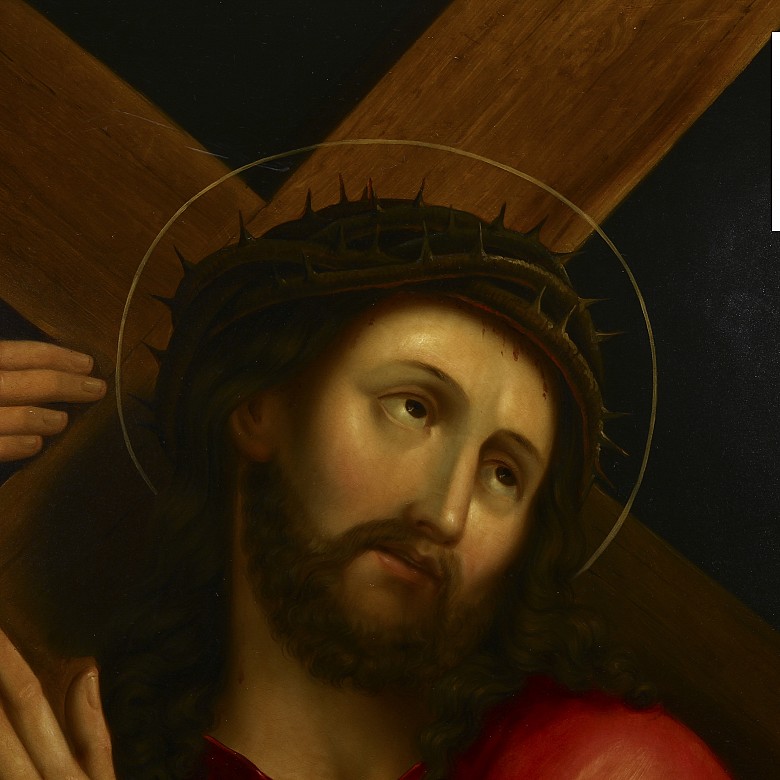 Escuela española “Cristo con la cruz”, s.XX