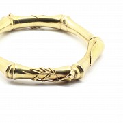 18k yellow gold bracelet - 3
