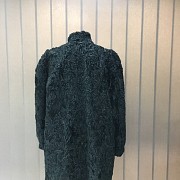 Short astrakhan fur coat, - 3