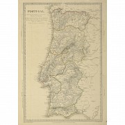 Mapas ingleses de España y Portugal, S.XIX - XX - 5