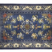 Oriental style wool rug, 20th century