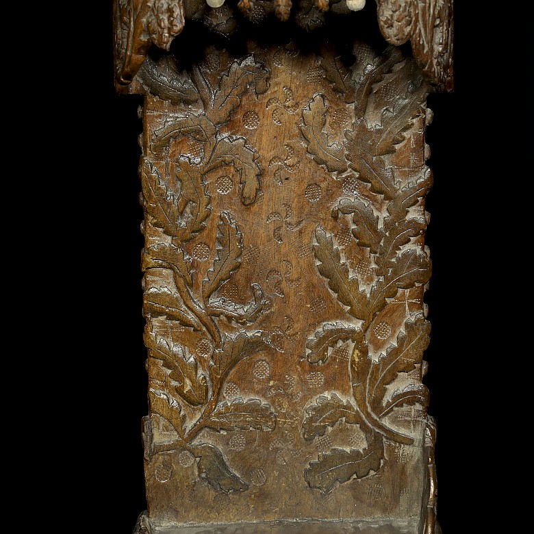 Altar tallado en madera, Nepal, S.XIX