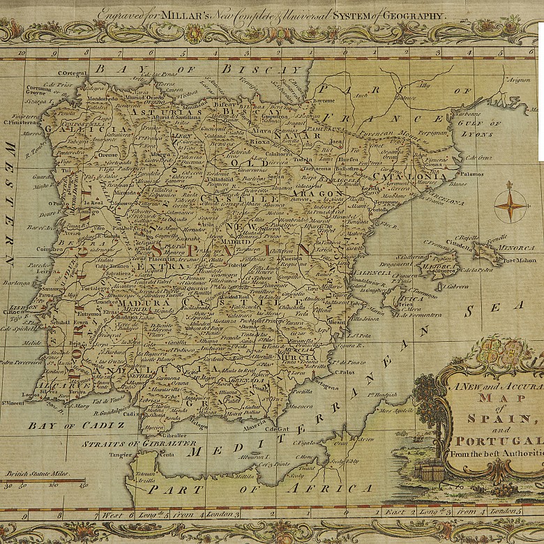 Mapas ingleses de España y Portugal, S.XIX - XX - 2