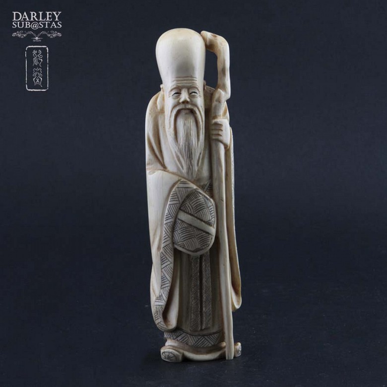 Wise Chinese ivory