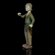 Figura de cerámica sancai 