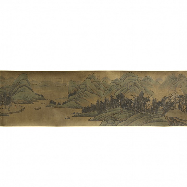 Set of painting, calligraphy and poem, 20th century - 9