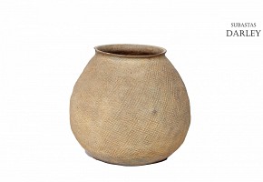 Vasija de terracota, Dinastía Zhou (1.100 - 771 AC)
