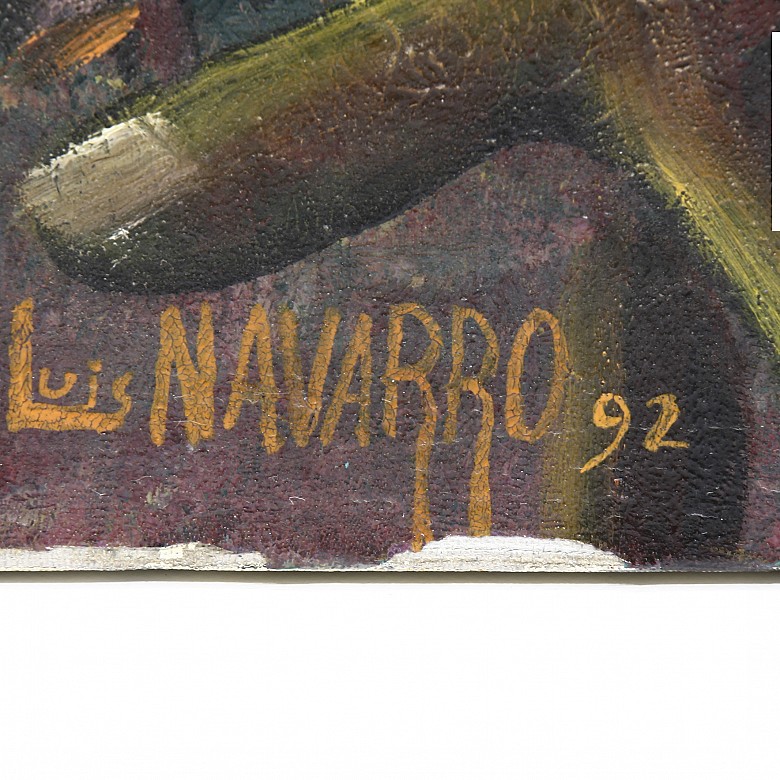 Luis Navarro (1935) “Tentación”, 1992.