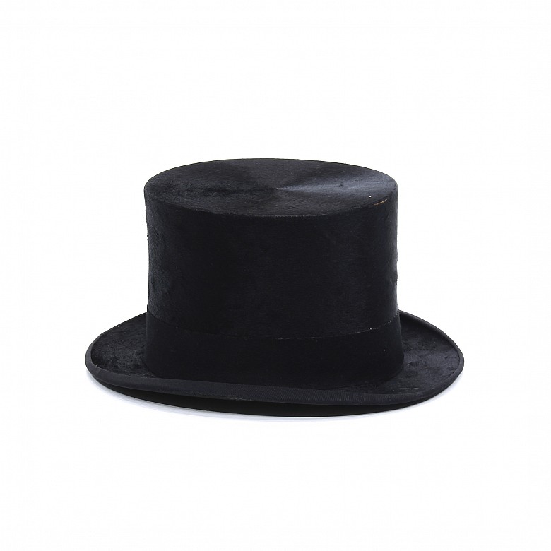 Silk top hat, Spain, 1925. - 2