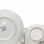 Juego de té chino en porcelana, S.XX - 5