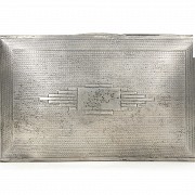 English silver box, John Rose, Birmingham, 1934