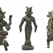 Conjunto de piezas decorativas y rituales, Asia, S.XX